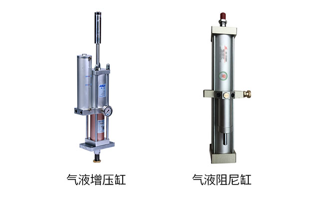 TIKTOK色板免费下载入口缸和气液阻尼缸在外型上的区别